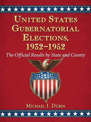 cover image of United States Gubernatorial Elections, 1932-1952